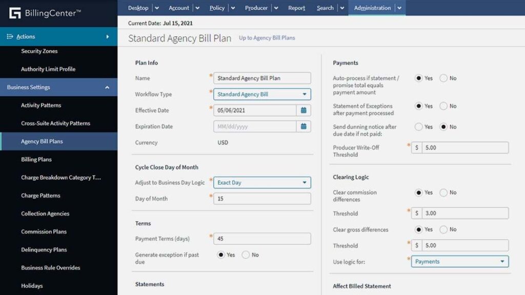 Guidewire BillingCenter