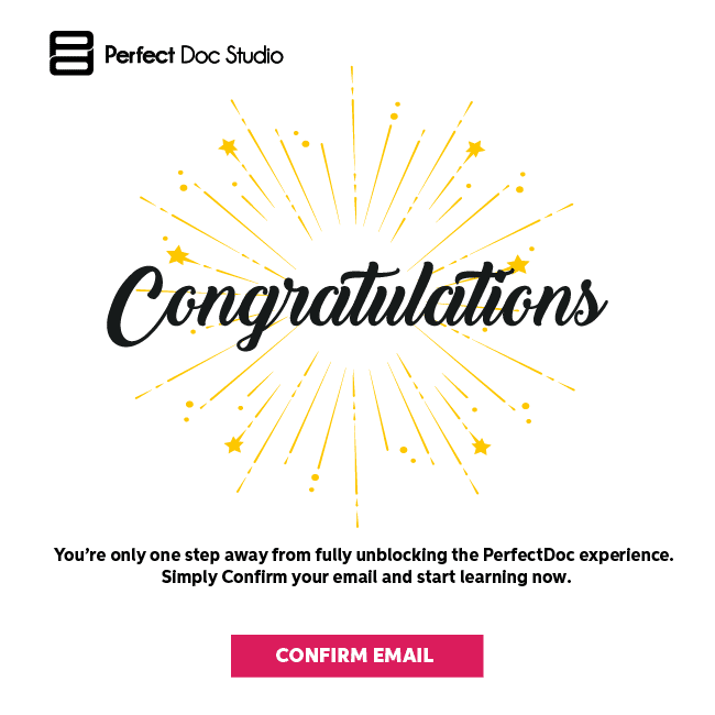 confirmation email