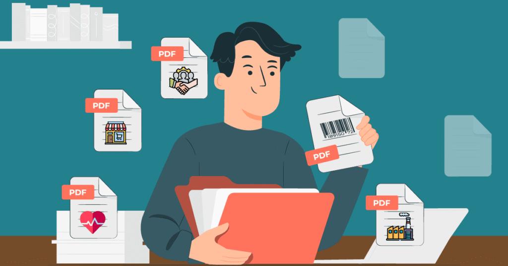 pdf barcode used document