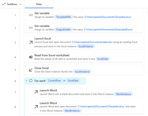 How to Populate Word Documents Using Power Automate?