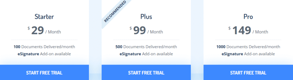 Docupilot pricing 1